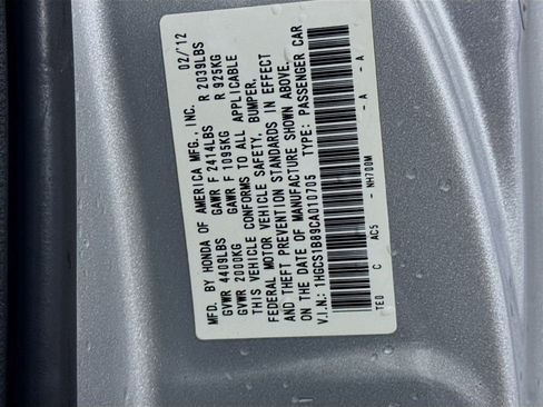 Used 2012 Honda Accord EX-L image 37
