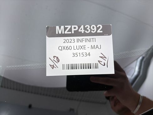 Used 2023 INFINITI QX60 Luxe w/ Cargo Package image 41
