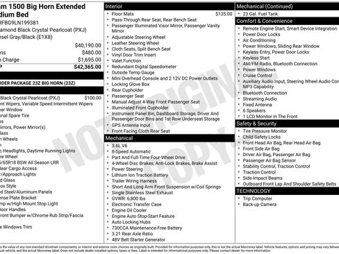 Used 2020 RAM 1500 Big Horn image 47