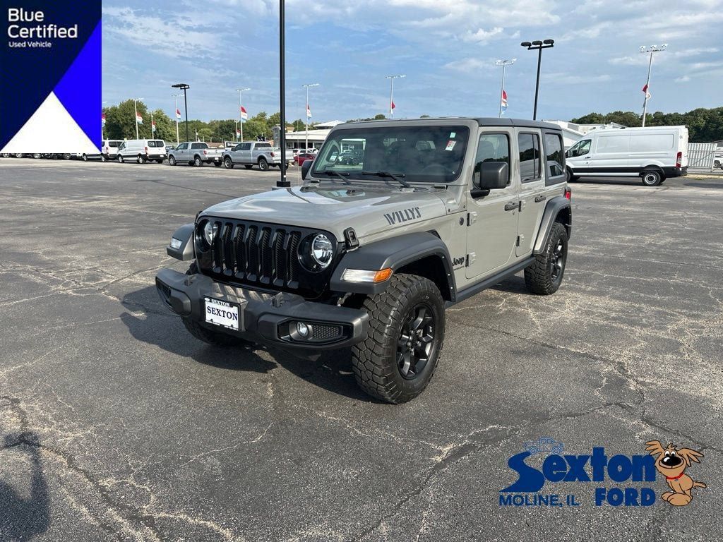 Used 2023 Jeep Wrangler Unlimited Sport AWD/4WD image 1