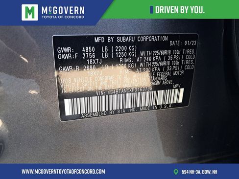 Used 2023 Subaru Outback Limited AWD/4WD image 37