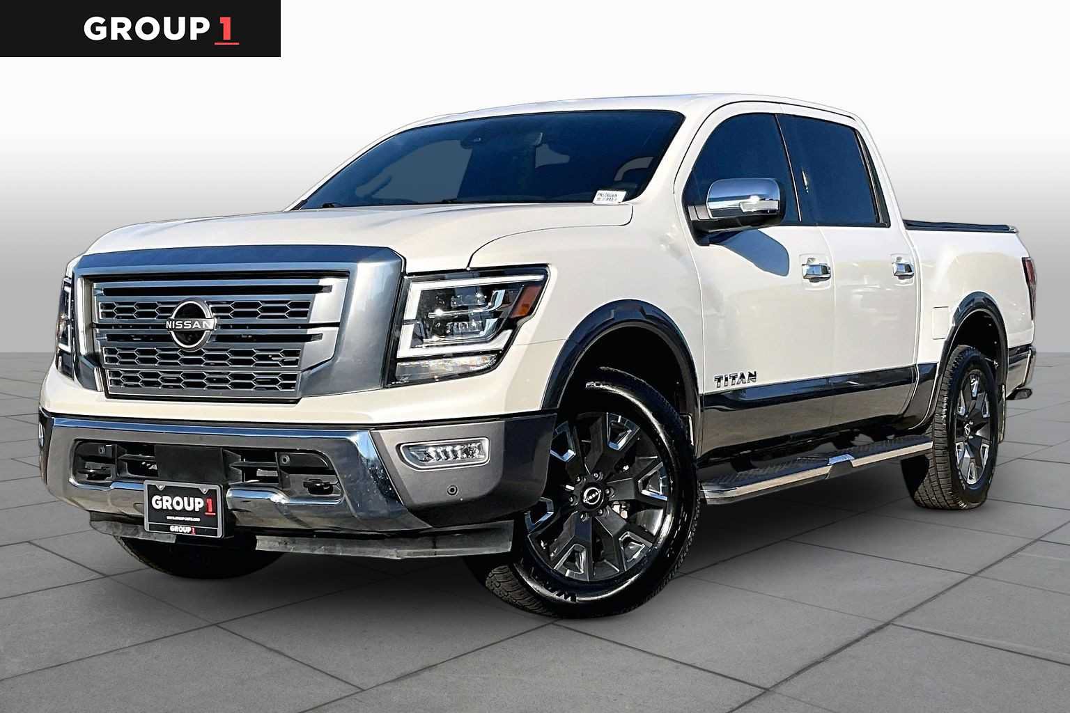 Used 2023 Nissan Titan Platinum Reserve w/ Moonroof Package AWD/4WD image 1