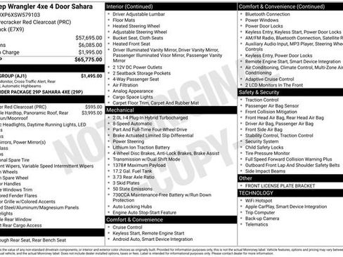 Used 2025 Jeep Wrangler Sahara w/ Safety Group image 7