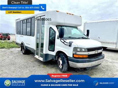 Used 2014 Chevrolet Express 4500 w/ Shuttle Bus Package