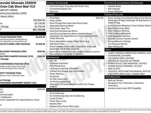 Used 2026 Chevrolet Silverado 2500 Custom w/ Custom Value Package AWD/4WD image 2