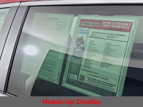 Certified 2023 Nissan Rogue SV w/ SV Premium B Package image 14