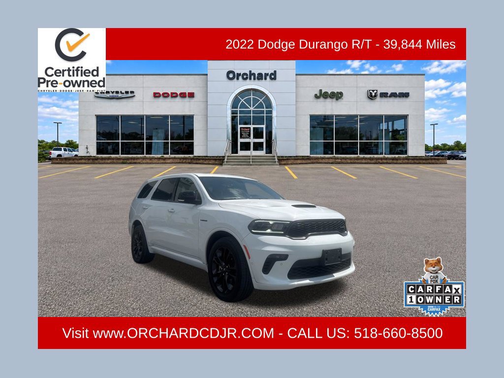 Used 2022 Dodge Durango R/T w/ Blacktop Package AWD/4WD 360° Tour