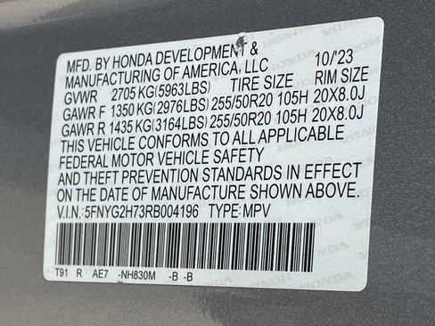 Used 2024 Honda Pilot Touring image 32