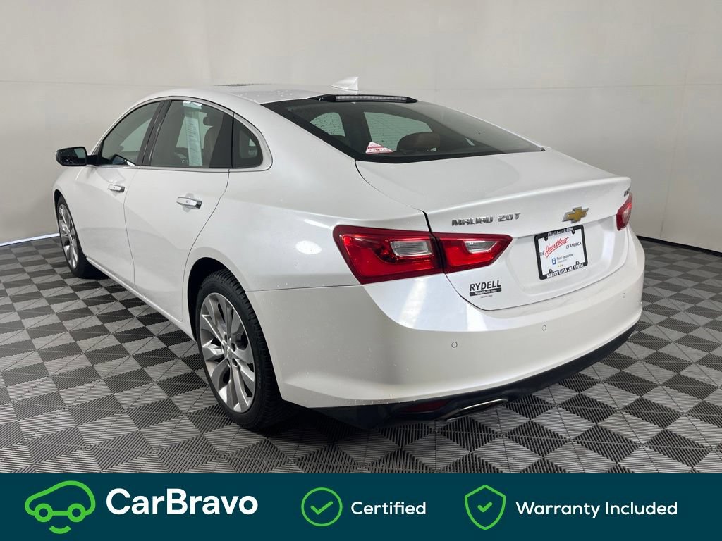 Certified 2018 Chevrolet Malibu Premier w/ Premier Sun and Wheel Package FWD image 8