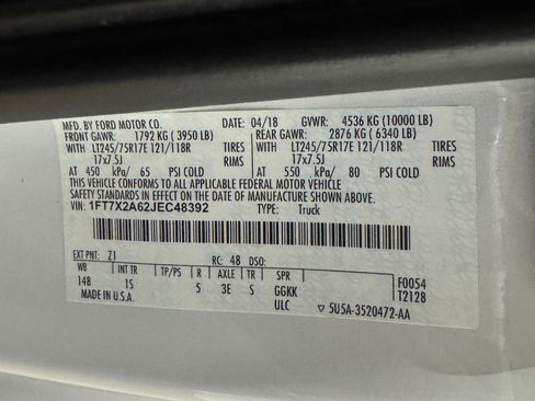 Used 2018 Ford F250 XL w/ Power Equipment Group image 7