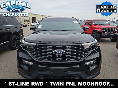 Used 2024 Ford Explorer ST-Line w/ Class IV Trailer Tow Package RWD image 2