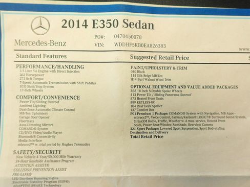 Used 2014 Mercedes-Benz E 350 Sedan image 29