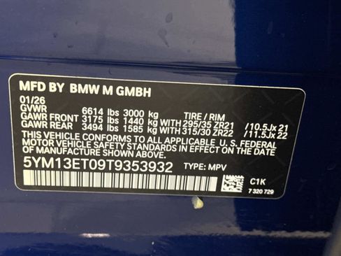 New 2026 BMW X5 M Competition image 30