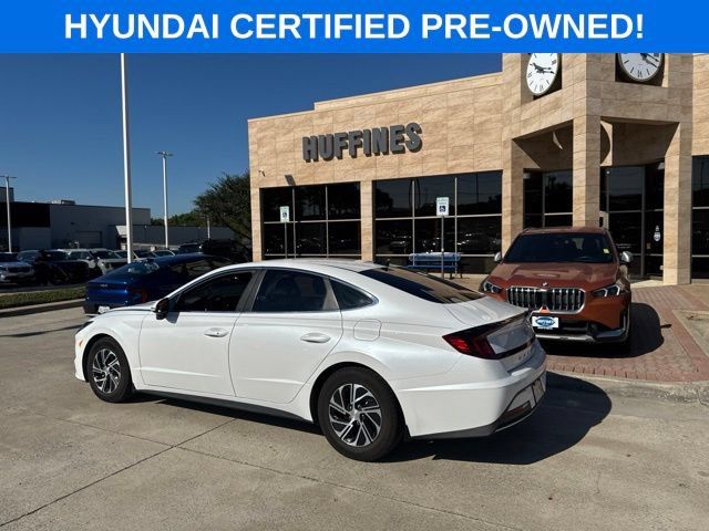 Used 2021 Hyundai Sonata Blue FWD image 1