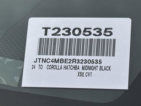 Used 2024 Toyota Corolla XSE FWD image 14