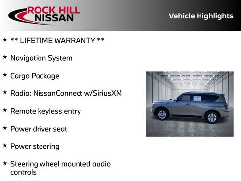 Certified 2023 Nissan Armada SV w/ Cargo Package AWD/4WD image 5