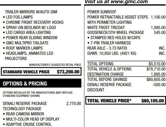 Certified 2024 GMC Sierra 2500 Denali w/ Denali Reserve Package AWD/4WD image 2