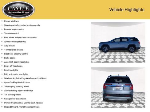 Certified 2023 GMC Acadia SLT image 8