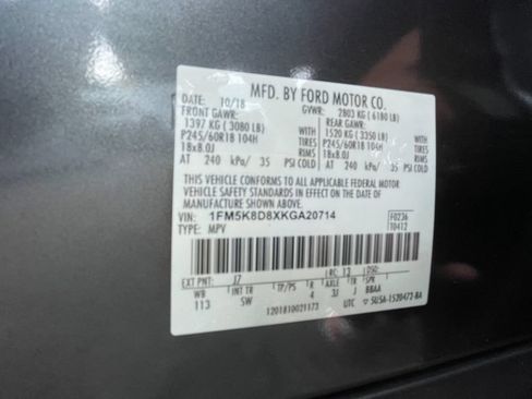 Used 2019 Ford Explorer XLT w/ Equipment Group 202A AWD/4WD image 34