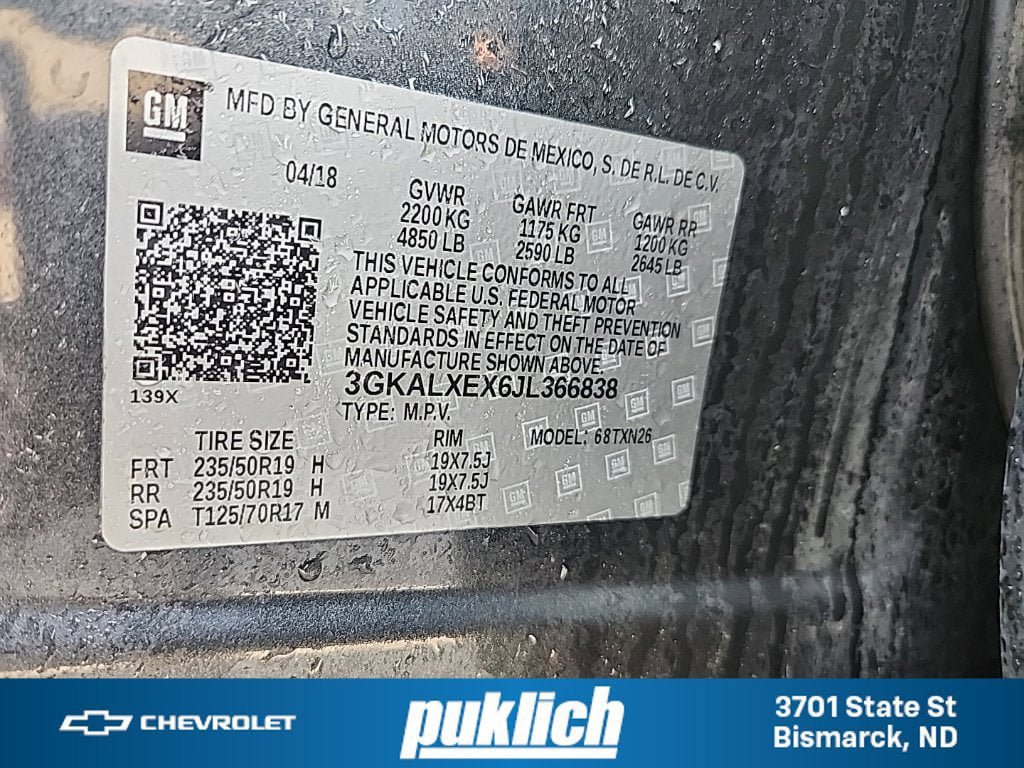 Used 2018 GMC Terrain Denali w/ Advanced Safety Package AWD/4WD image 56