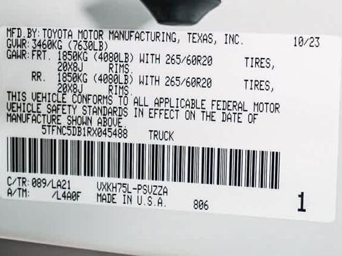 Used 2024 Toyota Tundra Platinum image 43