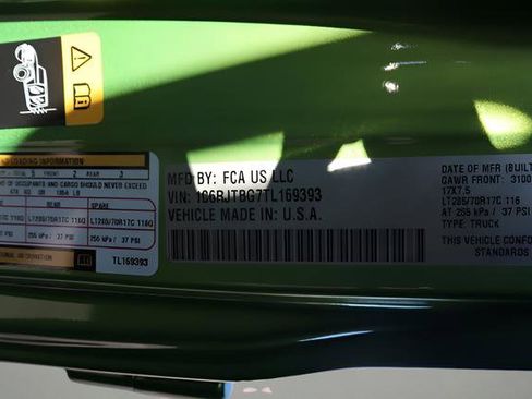 New 2026 Jeep Gladiator Rubicon w/ Steel Power Dome Hood Package image 23