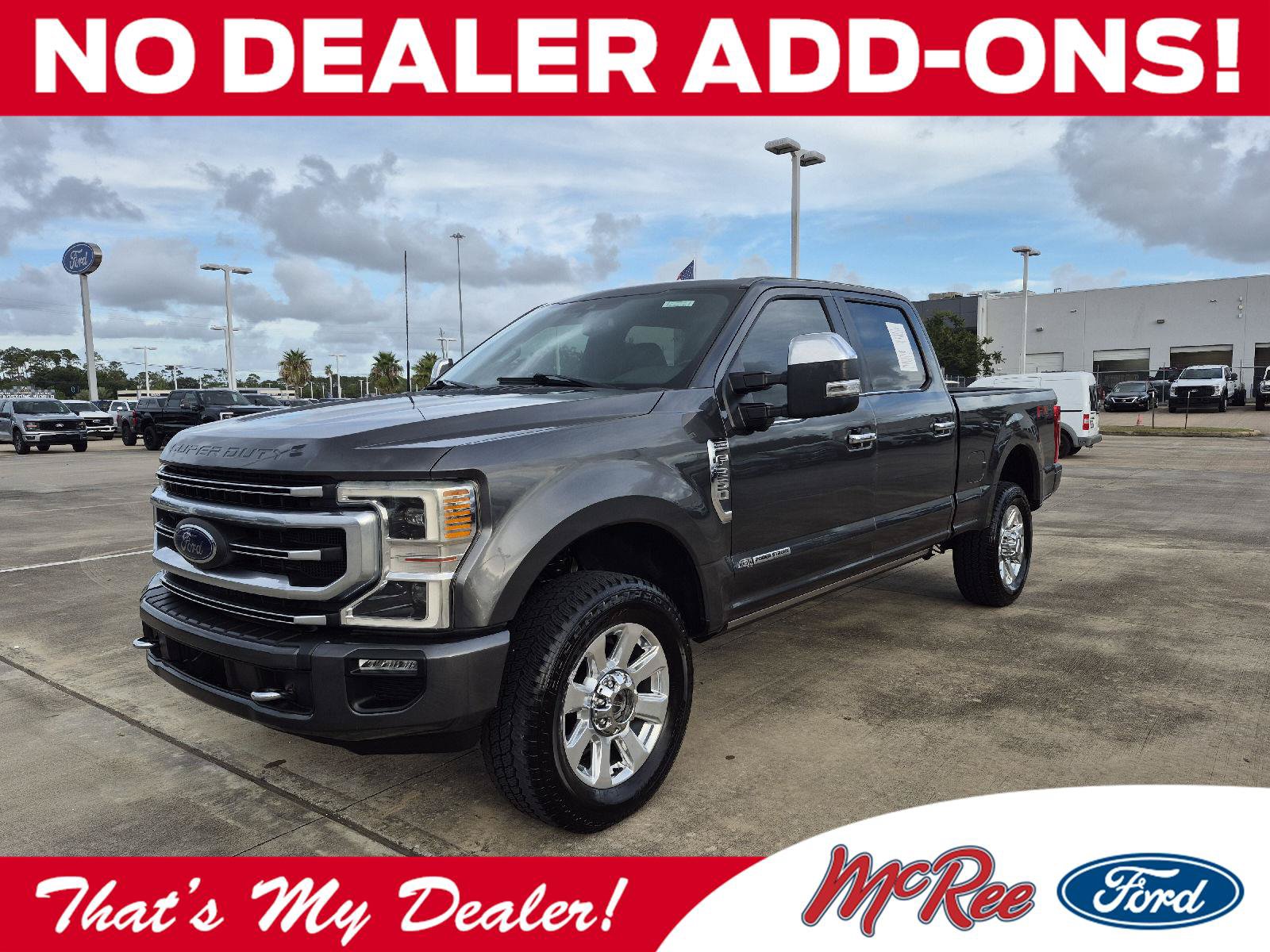 Certified 2020 Ford F250 Platinum w/ FX4 Off-Road Package AWD/4WD image 1