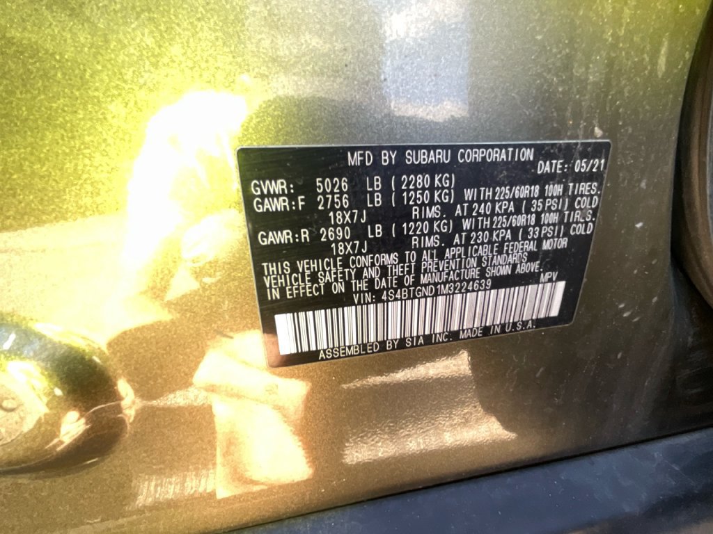 Used 2021 Subaru Outback Limited XT AWD/4WD image 31