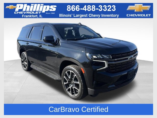 Used 2021 Chevrolet Tahoe RST w/ Rear Media and Nav Package AWD/4WD image 1