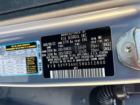 Used 2022 Kia Telluride EX w/ EX Premium Package image 33