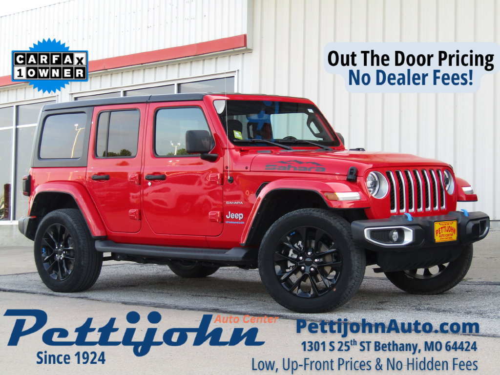 Used 2023 Jeep Wrangler Unlimited Sahara w/ Cold Weather Group AWD/4WD image 1