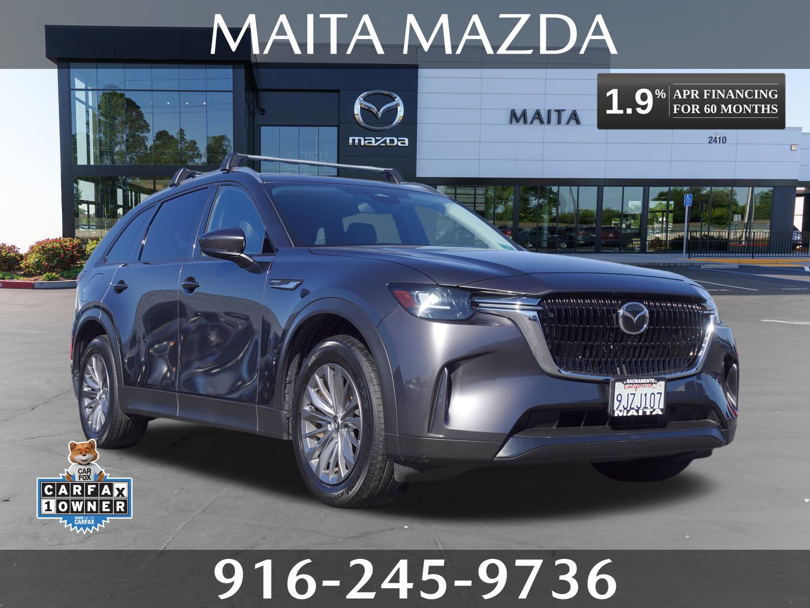 Used 2024 MAZDA CX-90 Plug-In Hybrid w/ Preferred AWD/4WD 360° Tour