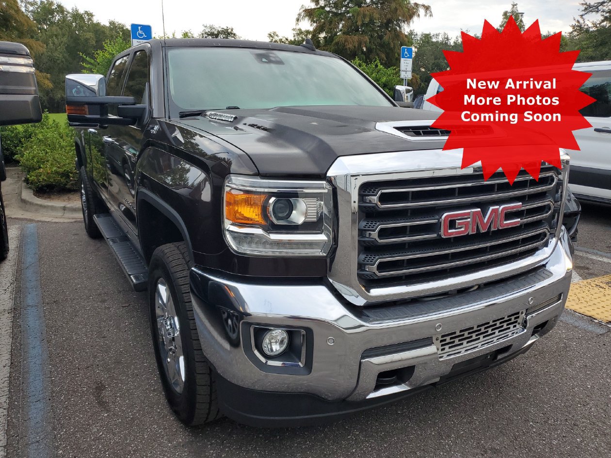 Used 2018 GMC Sierra 2500 SLT w/ Duramax Plus Package AWD/4WD image 1