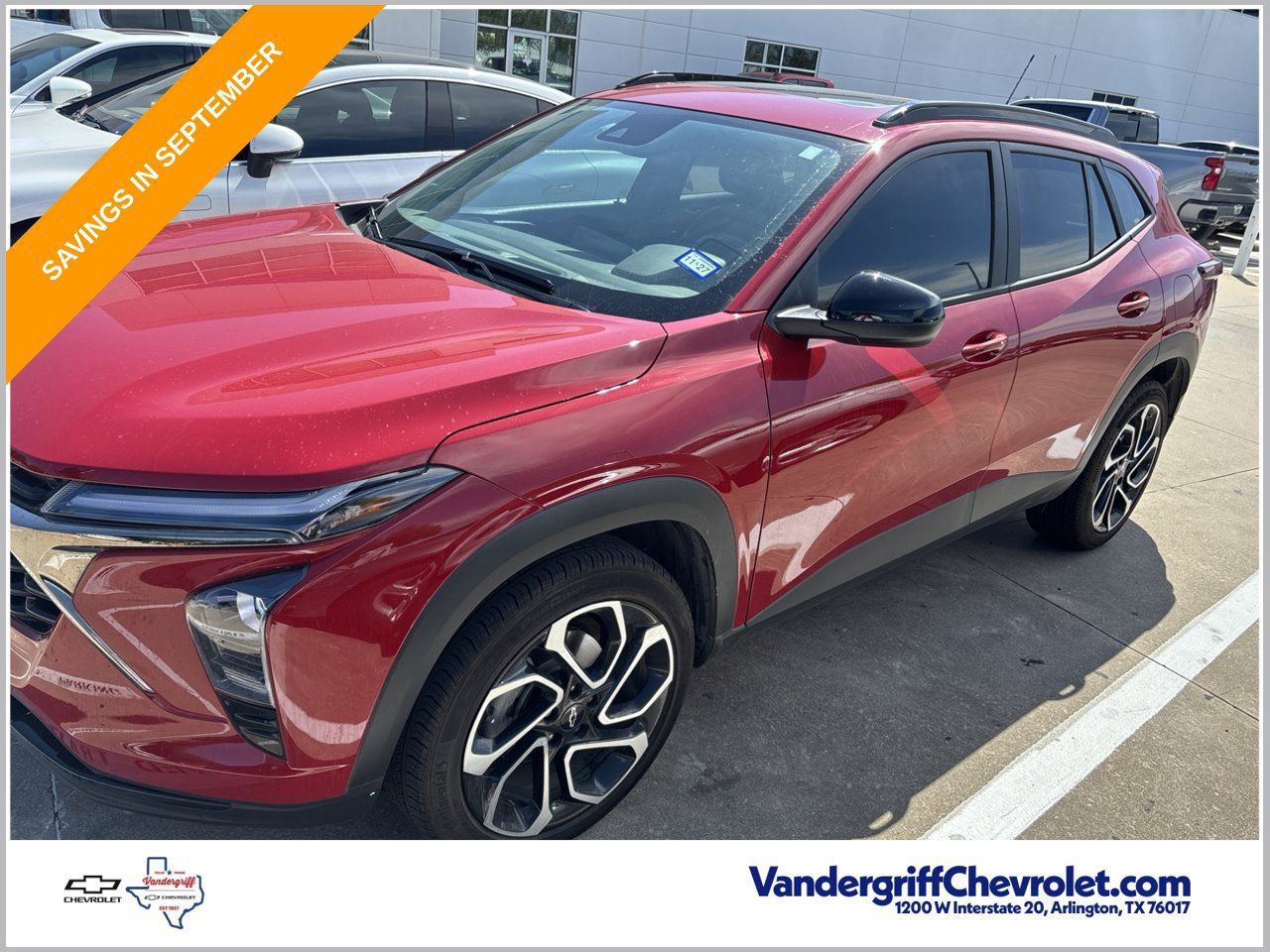 Used 2026 Chevrolet Trax RS w/ Sunroof Package FWD image 1