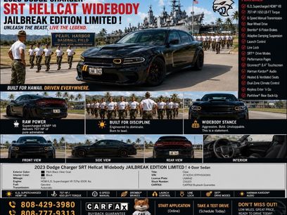 Used 2023 Dodge Charger SRT Hellcat w/ Harman/Kardon Audio Group