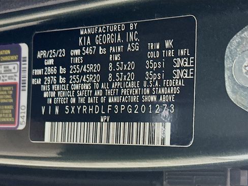 Used 2023 Kia Sorento X-Line EX AWD/4WD image 12