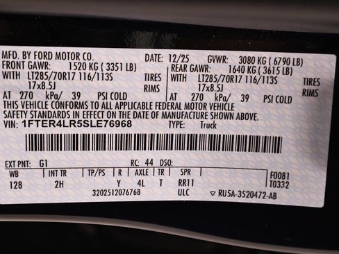 Certified 2025 Ford Ranger Raptor AWD/4WD image 51