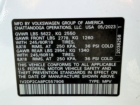 Used 2023 Volkswagen Atlas SE FWD image 26