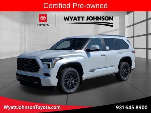 Used 2026 Toyota Sequoia Platinum w/ Tow Technology Package AWD/4WD image 1
