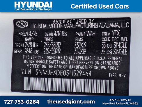 Used 2025 Hyundai Tucson Limited image 43