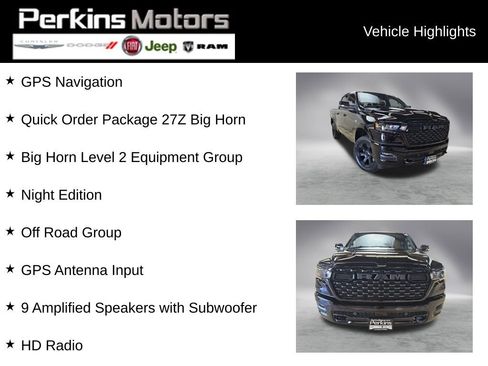 New 2026 RAM 1500 Big Horn image 2