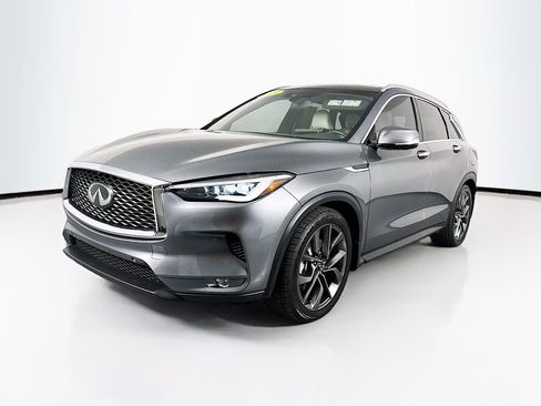 Used 2021 INFINITI QX50 Autograph w/ Premium White Leather Package image 3