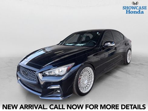 Used 2020 INFINITI Q50 Red Sport 400 w/ Cargo Package RWD image 2