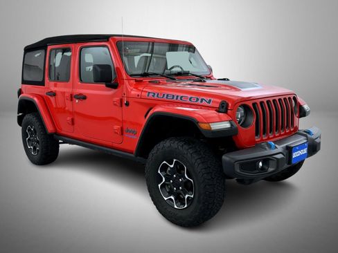 Used 2021 Jeep Wrangler Unlimited Rubicon 4xe w/ Safety Group AWD/4WD image 3