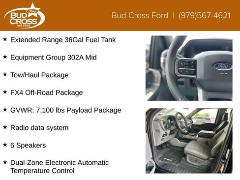 New 2025 Ford F150 XLT w/ Equipment Group 302A MID image 4