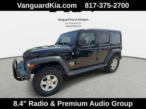 Used 2020 Jeep Wrangler Unlimited Sport S w/ Sun And Sound Package AWD/4WD image 4