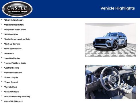 Used 2025 MAZDA CX-70 Plug-In Hybrid w/ Premium Pkg AWD/4WD image 4