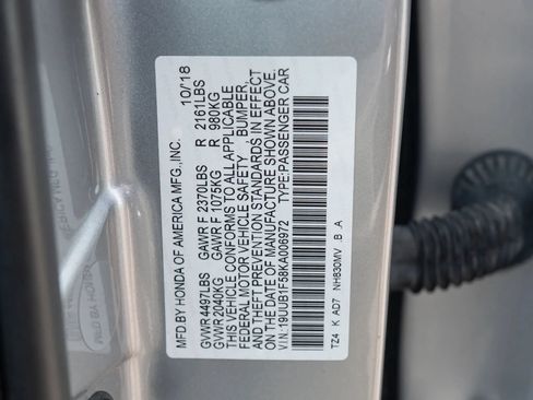 Used 2019 Acura TLX w/ Technology Package FWD image 53