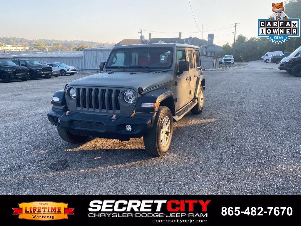 Used 2023 Jeep Wrangler Unlimited Sport AWD/4WD image 1