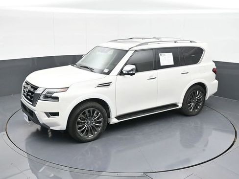 Used 2023 Nissan Armada Platinum w/ Captain's Chairs Package image 74